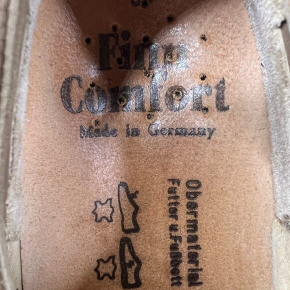 Finn Comfort Men’s Baden Brown Leather Perforated Lace Up Shoe Size 39 US 6/6.5 - Picture 10 of 13